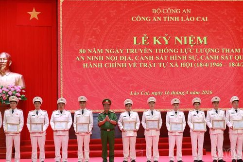 Công an tỉnh Lào Cai tổ chức Lễ kỷ niệm 80 năm Ngày truyền thống các lực lượng