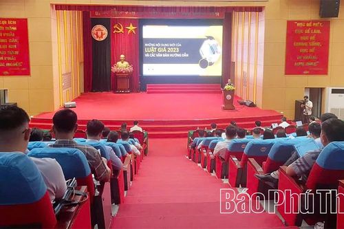 Cập nhật kiến thức về công tác quản lý giá, thẩm định giá