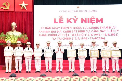 Kỷ niệm 80 năm Ngày truyền thống 5 lực lượng Công an nhân dân