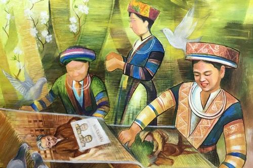 'Đánh thức' bản sắc văn hóa bằng những gam màu
