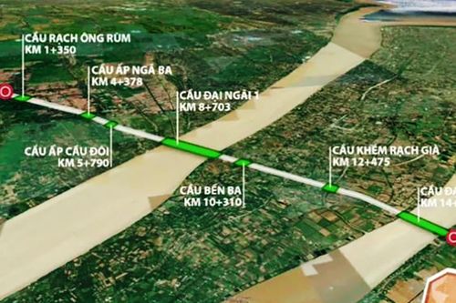 Gỡ khó nguồn cát, Cần Thơ tăng tốc thi công cầu Đại Ngãi