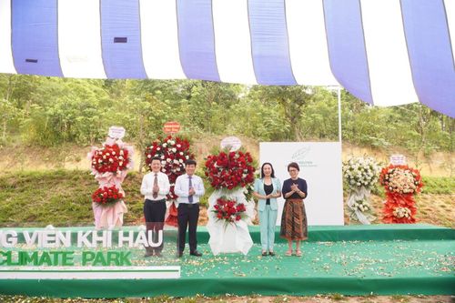 Trường Đại học Nông Lâm - Đại học Thái Nguyên tổ chức Khai trương Công viên khí hậu