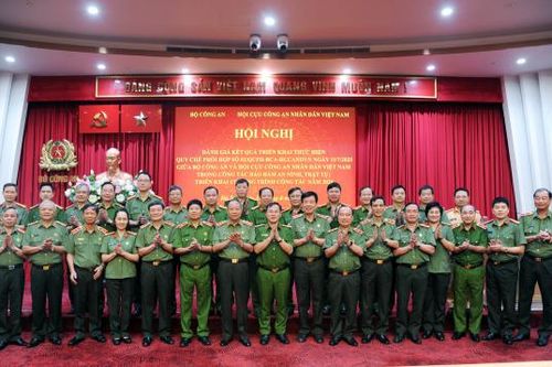 Nhiều kết quả tích cực trong thực hiện Quy chế phối hợp giữa Bộ Công an và Hội Cựu CAND Việt Nam trong bảo đảm ANTT