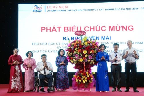 Kỷ niệm 20 năm thành lập Hội người khuyết tật thành phố Hà Nội