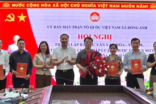 MTTQ xã Đông Anh phát huy vai trò phản biện xã hội