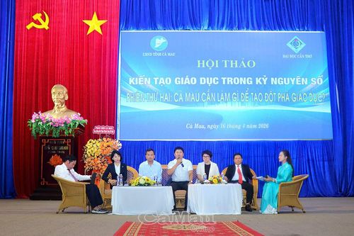 Cà Mau tìm giải pháp nâng cao chất lượng giáo dục trong kỷ nguyên số