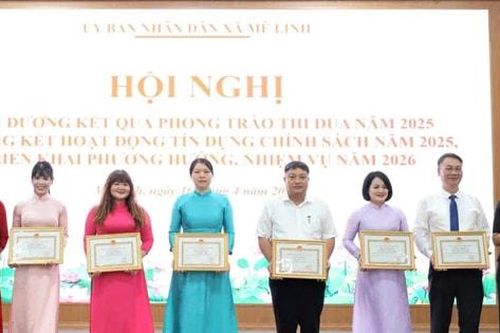 Mê Linh tổng kết phong trào thi đua, hoạt động tín dụng chính sách xã hội năm 2025