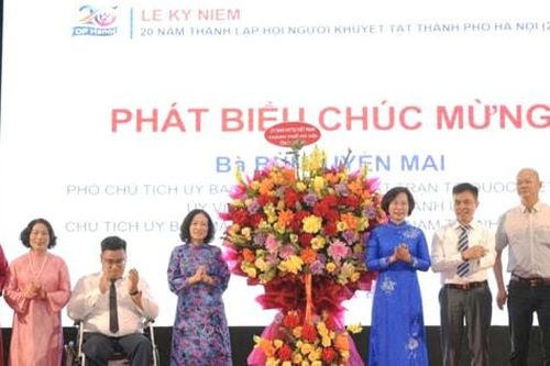 Hội Người khuyết tật TP Hà Nội: 20 năm bền bỉ kiến tạo giá trị, lan tỏa tinh thần hòa nhập