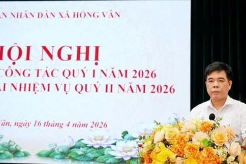 Hồng Vân chủ động triển khai nhiệm vụ phát triển kinh tế - xã hội quý II-2026