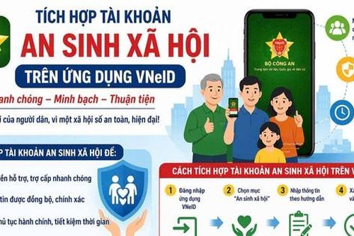 Phường Phú Thượng đẩy mạnh tích hợp tài khoản an sinh xã hội trên VNeID