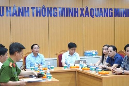 Xã Quang Minh tăng tốc chuyển đổi số: Hệ thống camera giám sát an ninh phát huy hiệu quả