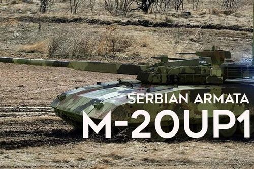 Xe tăng M-20UP1 cạnh tranh trực tiếp với T-14 Armata