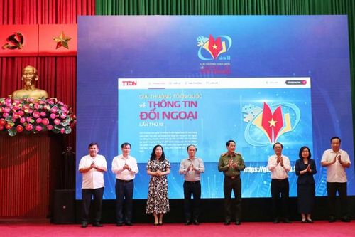 Phát động Giải thưởng toàn quốc về thông tin đối ngoại lần thứ XII