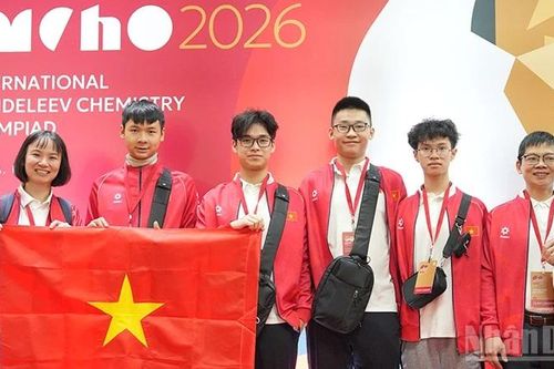 Việt Nam tham dự kỳ thi Olympic Hóa học quốc tế Mendeleev tại Nga