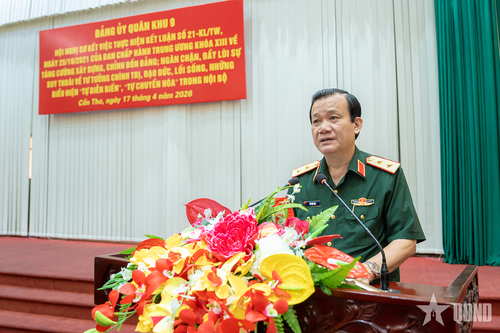 Đảng ủy Quân khu 9: Nâng cao chất lượng xây dựng, chỉnh đốn Đảng