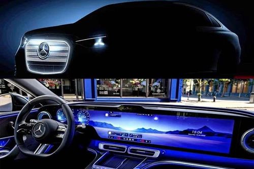 Mercedes-Benz C-Class điện lộ nội thất với màn hình 'khủng' 39,1 inch