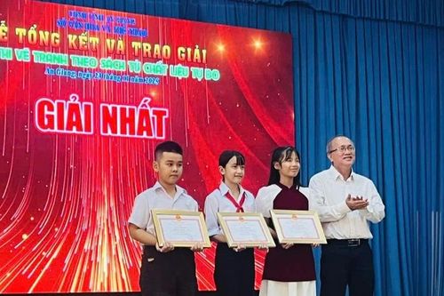 An Giang phát động cuộc thi vẽ tranh theo sách dành cho học sinh