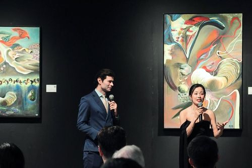 Triển lãm tìm về 'Cội nguồn' của nữ họa sĩ gốc Việt Van Guillemin