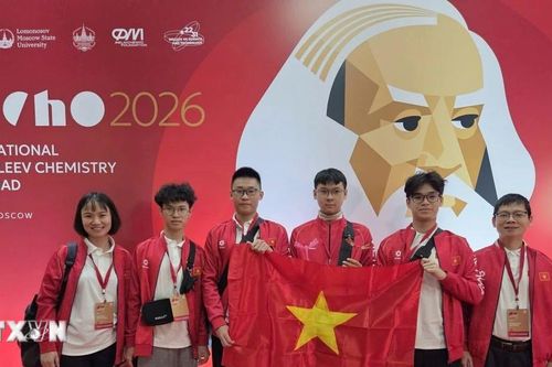 Đội tuyển Việt Nam tự tin chinh phục Olympic Hóa học Mendeleev lần thứ 60
