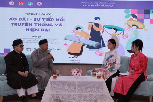 Tọa đàm áo dài 'Việt Trang Tràng Sắc': Gợi mở góc nhìn đa chiều về di sản