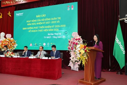 ĐHCĐ Traphaco: Tham vọng trở thành tập đoàn cung cấp sản phẩm, dịch vụ chăm sóc sức khỏe hàng đầu