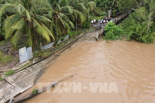 TP. Hồ Chí Minh có 43 vị trí sạt lở bờ sông, kênh, rạch nguy hiểm và đặc biệt nguy hiểm