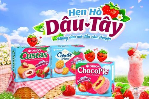 Orion ra mắt 'Hẹn hò dâu tây': Khi một hương vị kể nhiều câu chuyện tiêu dùng