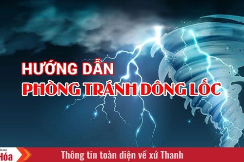 Hướng dẫn phòng tránh dông lốc