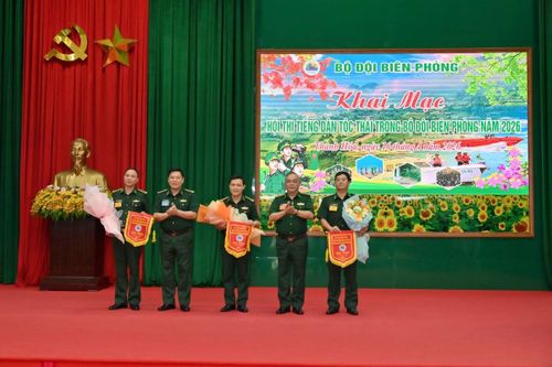 BĐBP tỉnh Thanh Hóa xếp thứ Nhất hội thi tiếng dân tộc Thái