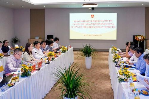 Ủy ban Quốc gia APEC 2027 làm việc với UBND tỉnh An Giang