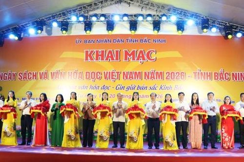 Bắc Ninh: Khai mạc Ngày Sách và Văn hóa đọc Việt Nam năm 2026