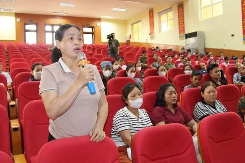Đối thoại với người dân thôn Đông Phù về giải phóng mặt bằng dự án khu đô thị mới Tiên Du