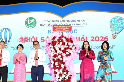 Khai mạc Hội sách phường An Hải 2026