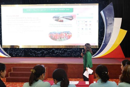 Tập huấn nâng cao năng lực lồng ghép giới trong phòng, chống thiên tai