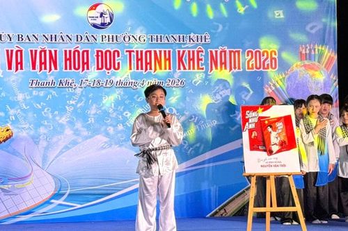 Sôi nổi Ngày sách và Văn hóa đọc phường Thanh Khê