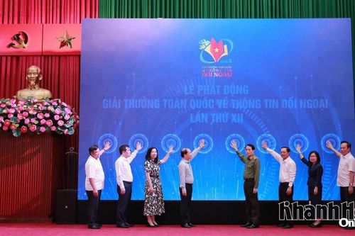 Phát động Giải thưởng toàn quốc về thông tin đối ngoại lần thứ XII