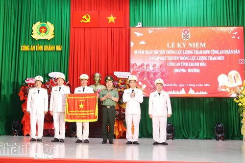 Công an tỉnh Khánh Hòa: Kỷ niệm 80 năm ngày truyền thống Lực lượng Tham mưu Công an nhân dân