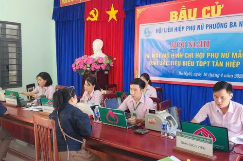 Dư nợ tín dụng chính sách phường Ba Ngòi 173 tỷ đồng