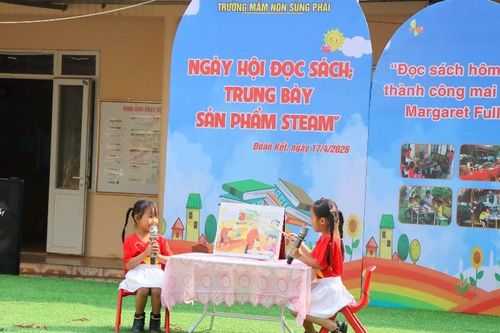 Ngày hội đọc sách và trưng bày sản phẩm STEAM