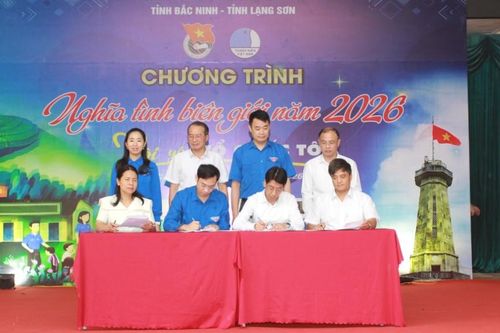Tỉnh đoàn Bắc Ninh, Lạng Sơn tổ chức chương trình 'Nghĩa tình biên giới' tại xã Ba Sơn