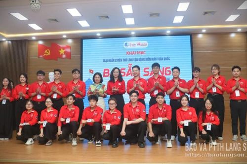 Khai mạc Trại huấn luyện thủ lĩnh vận động hiến máu toàn quốc 'Ba sẵn sàng ' lần thứ X - năm 2026