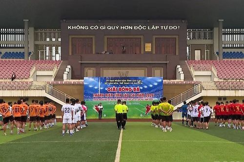 Khai mạc Giải Bóng đá thanh niên tỉnh Lào Cai năm 2026