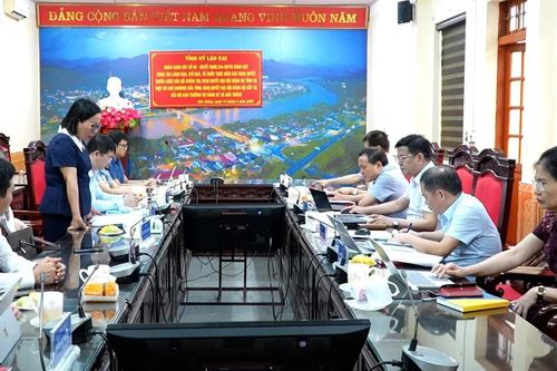 Đoàn giám sát số 02 của Tỉnh ủy làm việc tại xã Bảo Thắng