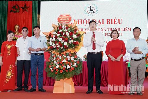 Đại hội Hội Người khuyết tật xã Thanh Liêm khóa I, nhiệm kỳ 2026 - 2031