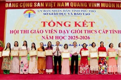 Tổng kết Hội thi giáo viên dạy giỏi THCS cấp tỉnh