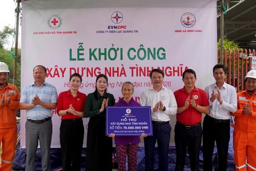 Khởi công xây dựng nhà tình nghĩa cho hộ gia đình chính sách tại xã Ninh Châu