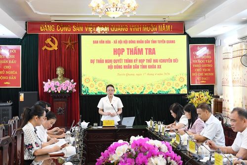 Thẩm tra dự thảo Nghị quyết về chính sách hỗ trợ Tổ công nghệ số cộng đồng