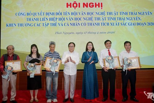 Công bố quyết định thành lập Liên hiệp Hội Văn học nghệ thuật tỉnh Thái Nguyên
