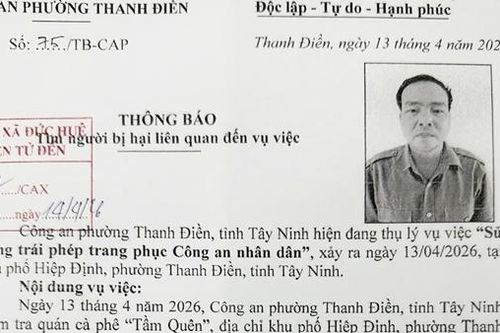 Tìm bị hại liên quan đến 'đại tá Công an dỏm'