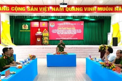 Hội thảo khoa học 50 năm xây dựng và phát triển Trường Đại học CSND